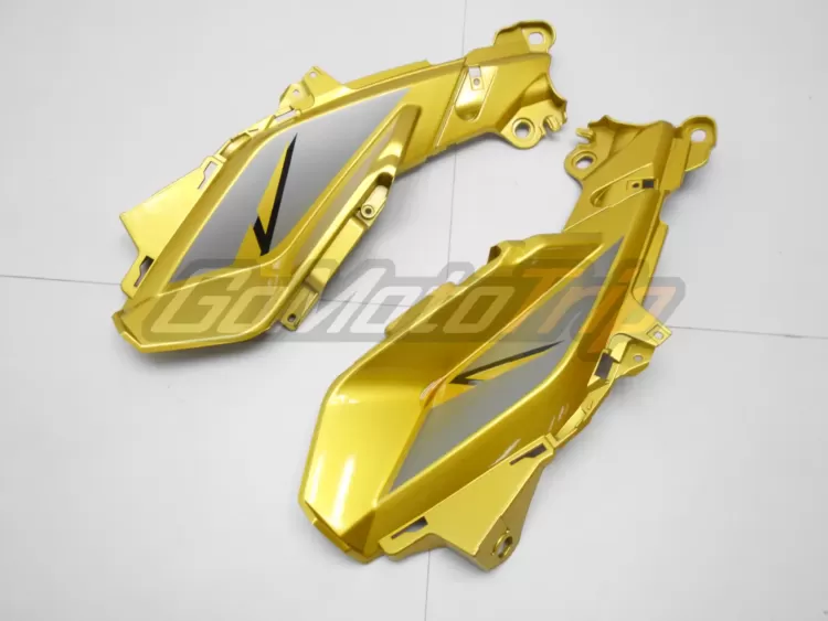 2014 2018 Yamaha Yzf R3 Gold Silver Fairing 16