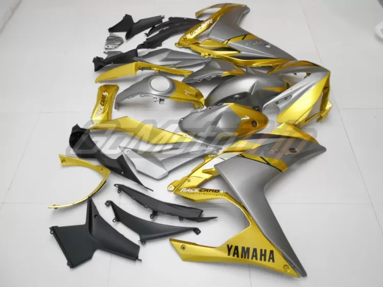 2014 2018 Yamaha Yzf R3 Gold Silver Fairing 5