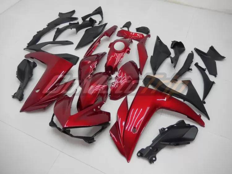 2014 2018 Yamaha Yzf R3 R25 Red Fairing 2