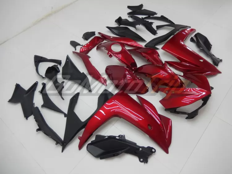 2014 2018 Yamaha Yzf R3 R25 Red Fairing 3