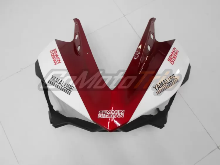 2014 2018 Yamaha Yzf R3 Red White Fairing 6