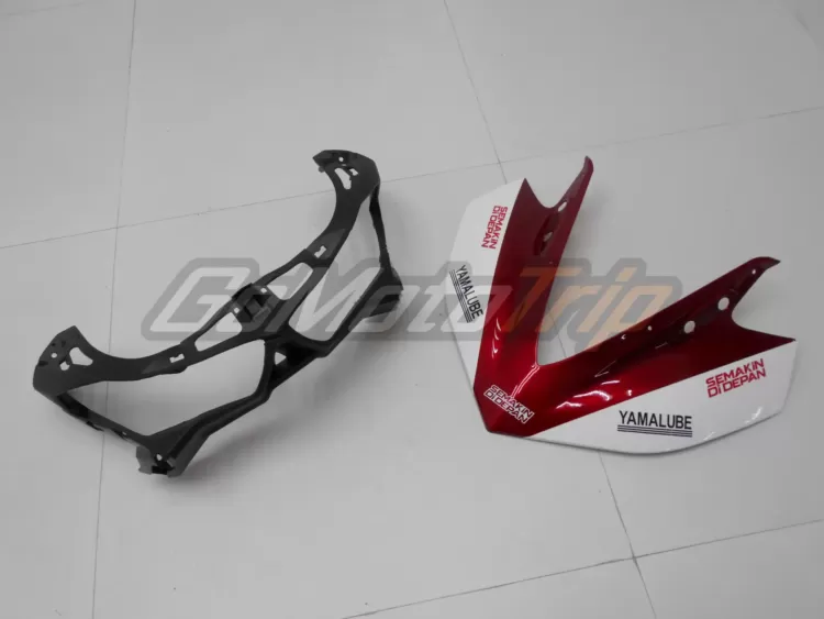 2014 2018 Yamaha Yzf R3 Red White Fairing 7