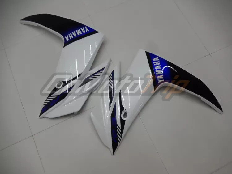 2014 2018 Yamaha Yzf R3 White Fairing 13