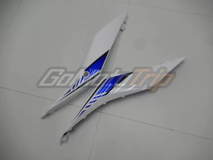 2014 2018 Yamaha Yzf R3 White Fairing 16