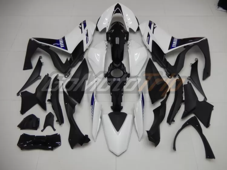 2014 2018 Yamaha Yzf R3 White Fairing 6