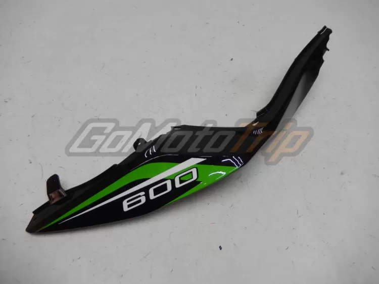 2014 Kawasaki Ninja Zx 6r Black Green Fairing 16