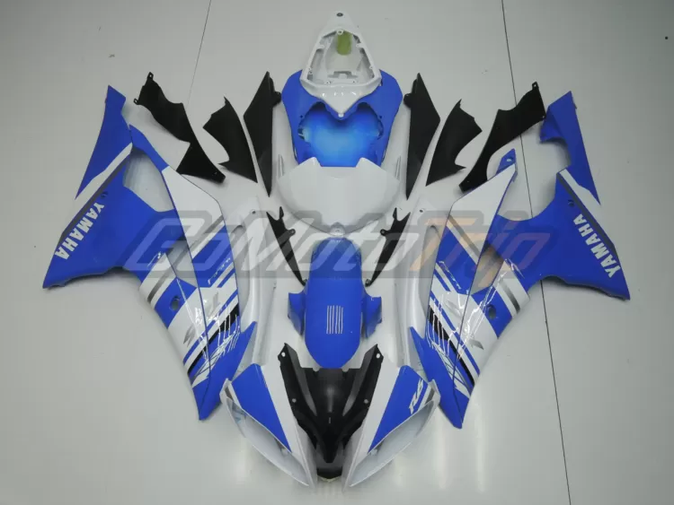 2014 Yamaha Yzf R6 Blue White Fairing Edition 1