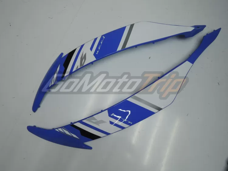 2014 Yamaha Yzf R6 Blue White Fairing Edition 10