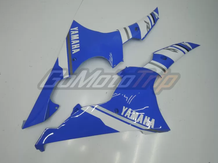 2014 Yamaha Yzf R6 Blue White Fairing Edition 11