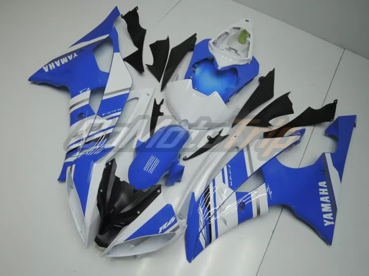 2014 Yamaha Yzf R6 Blue White Fairing Edition 2