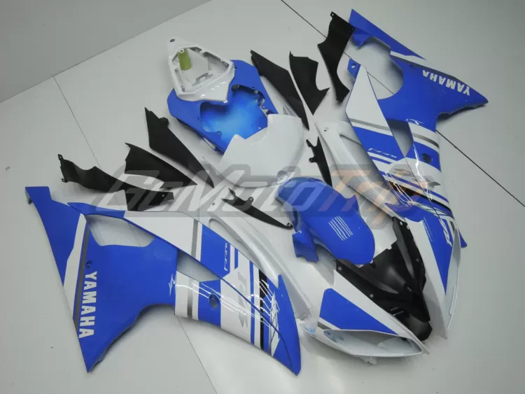 2014 Yamaha Yzf R6 Blue White Fairing Edition 3