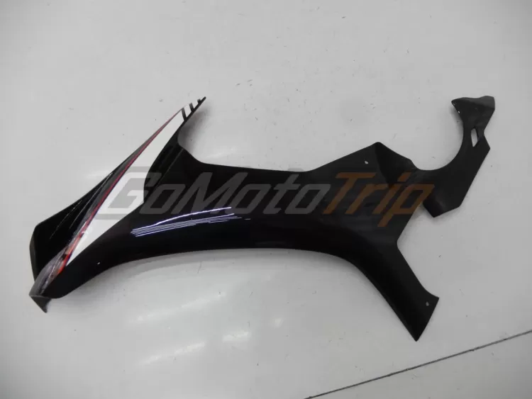 2015 2019 Yamaha Yzf R1 Black White Fairing 12