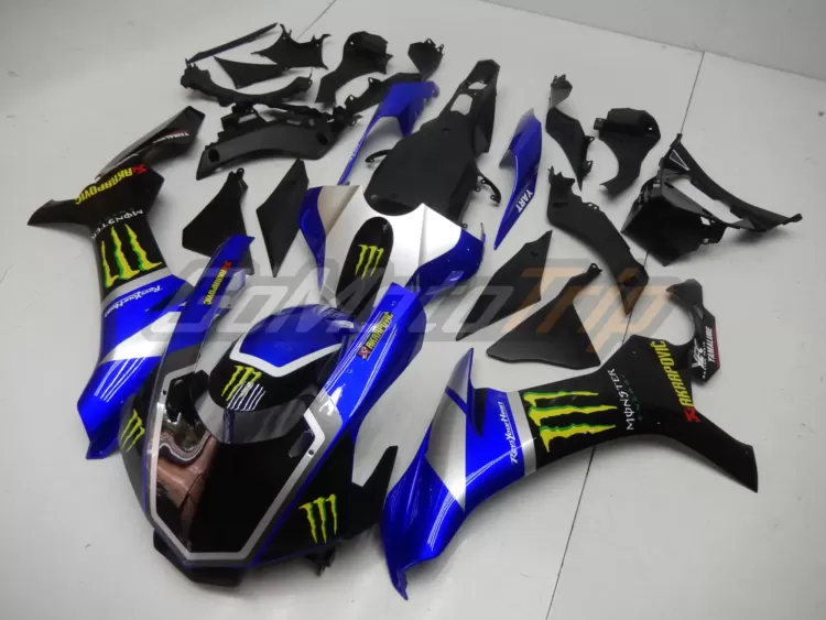 2015 2019 Yamaha Yzf R1 Monster Energy Fairing 2