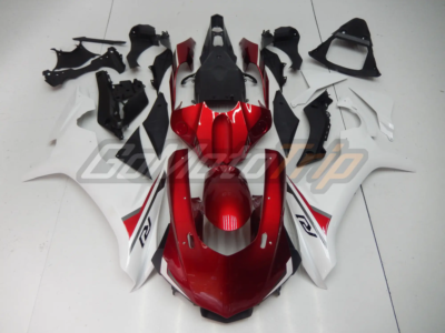 2015 2019 Yamaha Yzf R1 Red White Fairing 1