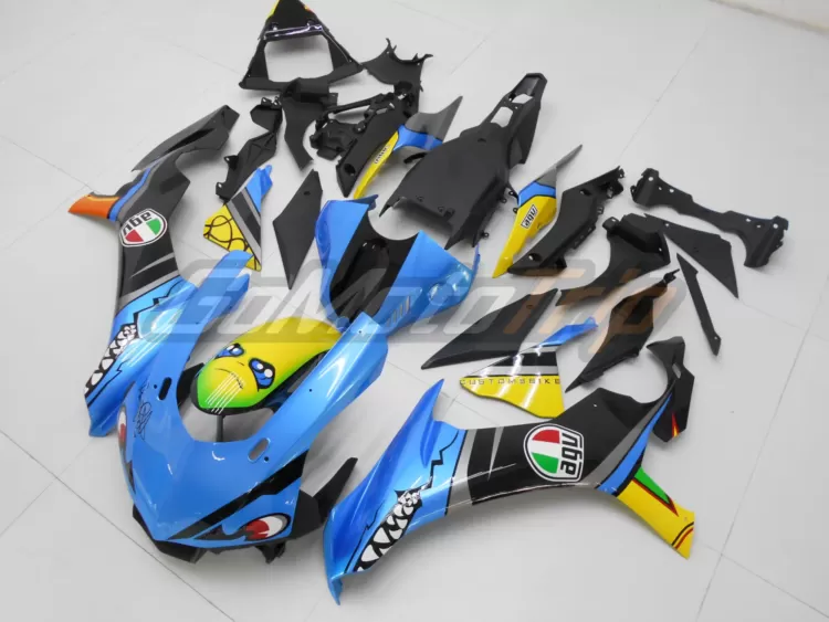 2015 2019 Yamaha Yzf R1 Rossi Shark Fairing 2