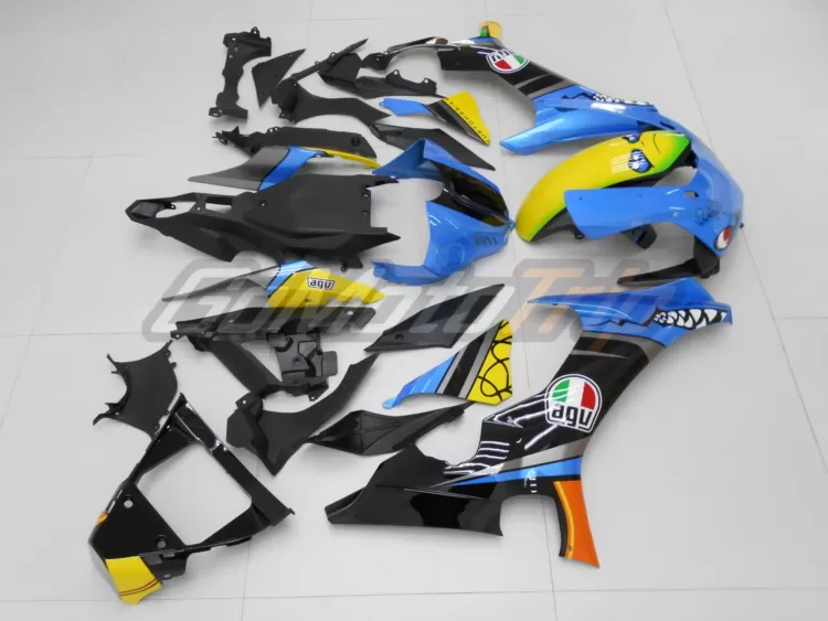 2015 2019 Yamaha Yzf R1 Rossi Shark Fairing 5