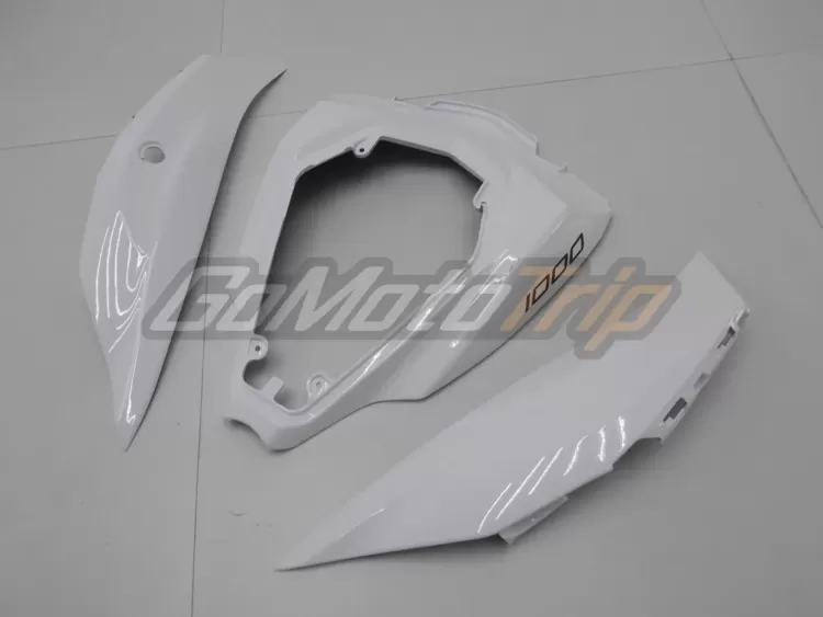 2016 2020 Kawasaki Ninja Zx 10r Black White Fairing 15