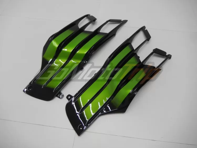 2016 Kawasaki Ninja Zx 14r Black Green Fairing Edition 15