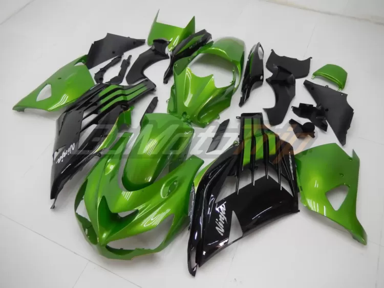 2016 Kawasaki Ninja Zx 14r Black Green Fairing Edition 2