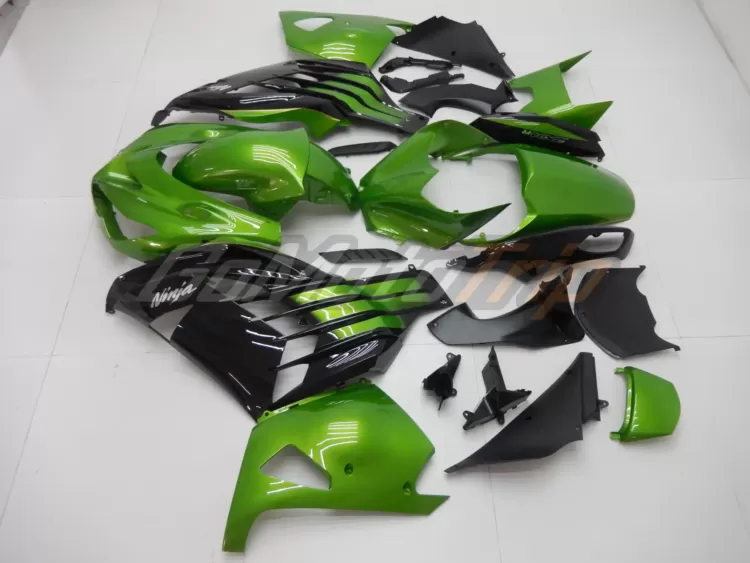 2016 Kawasaki Ninja Zx 14r Black Green Fairing Edition 4