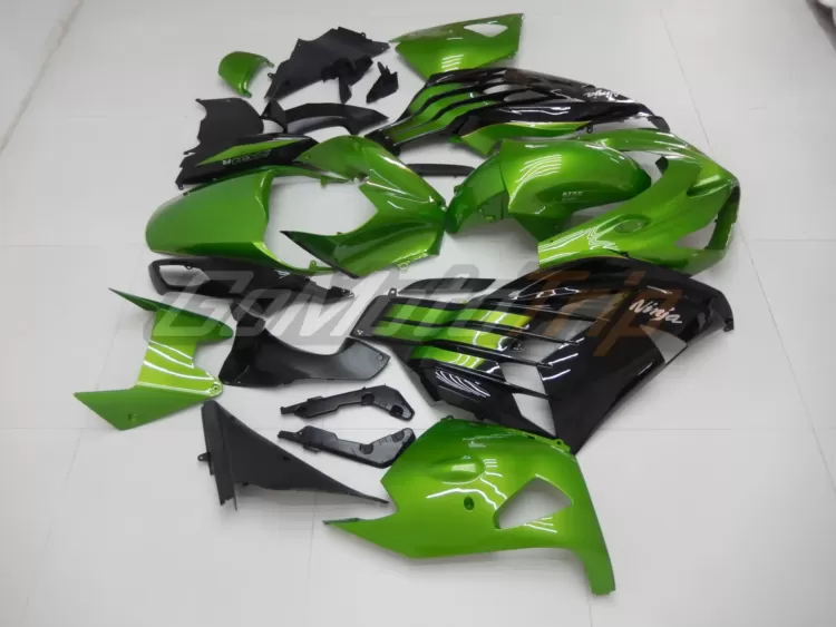 2016 Kawasaki Ninja Zx 14r Black Green Fairing Edition 5