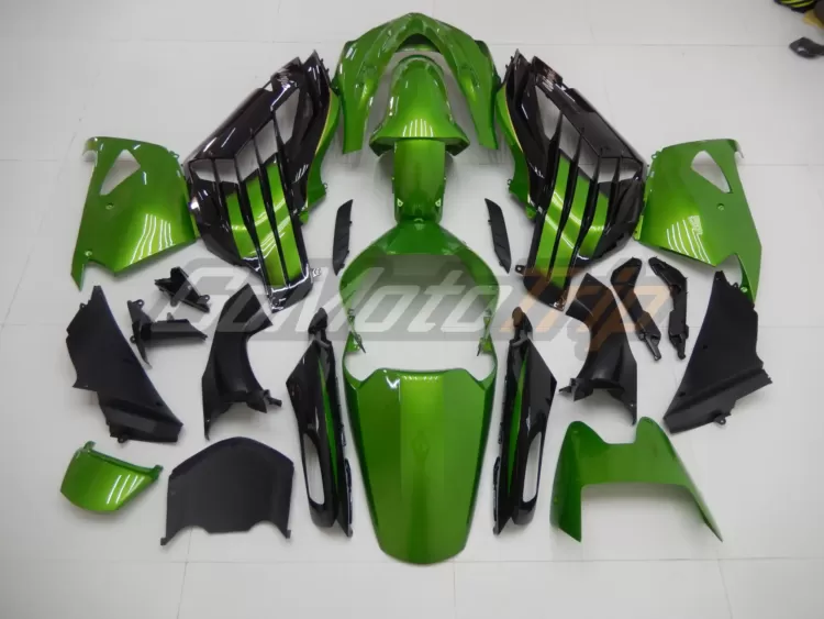 2016 Kawasaki Ninja Zx 14r Black Green Fairing Edition 6