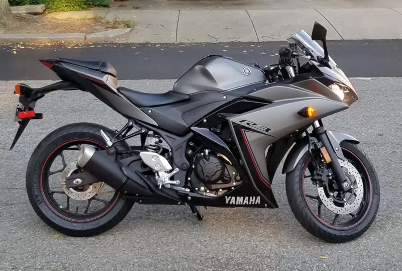 2016 Yamaha Yzf R3 Matte Gray Fairing Edition 16