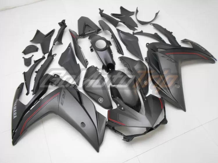 2016 Yamaha Yzf R3 Matte Gray Fairing Edition 3