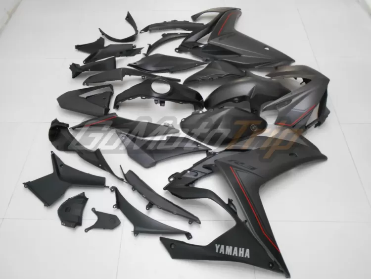 2016 Yamaha Yzf R3 Matte Gray Fairing Edition 5