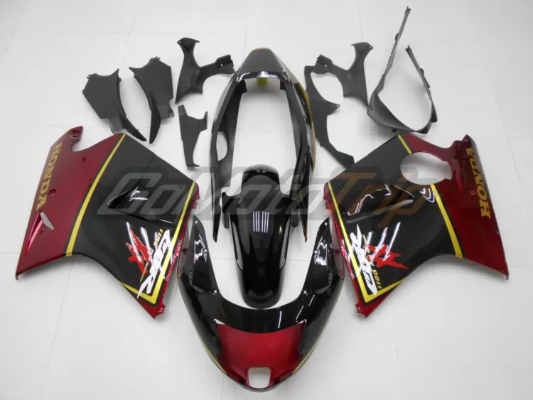 Cbr1100xx Blackbird Black Red Fairing2 1