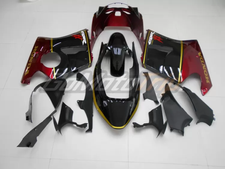 Cbr1100xx Blackbird Black Red Fairing2 6