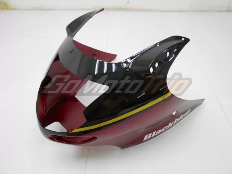 Cbr1100xx Blackbird Black Red Fairing2 7