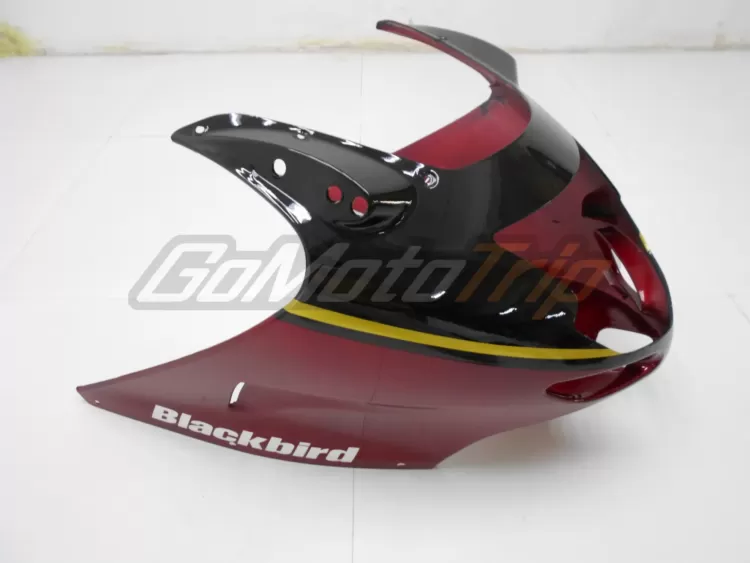 Cbr1100xx Blackbird Black Red Fairing2 8