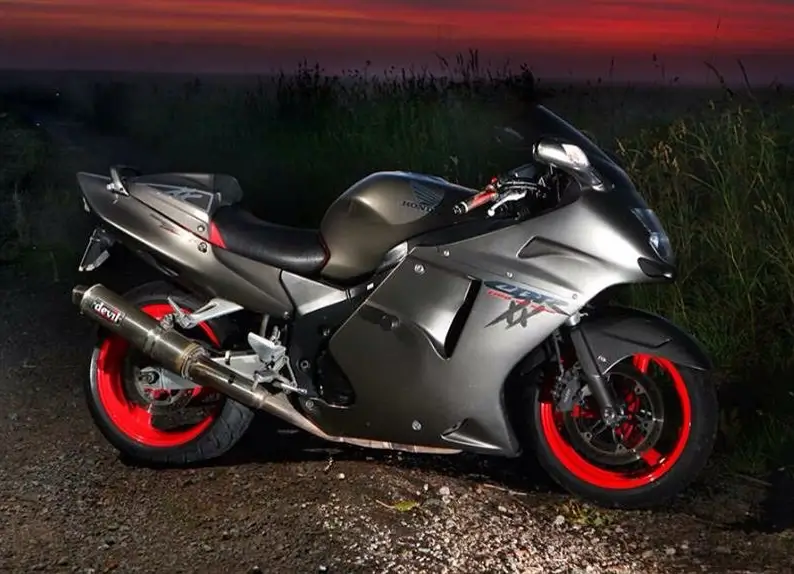 Cbr1100xx Blackbird Gray Fairing 13