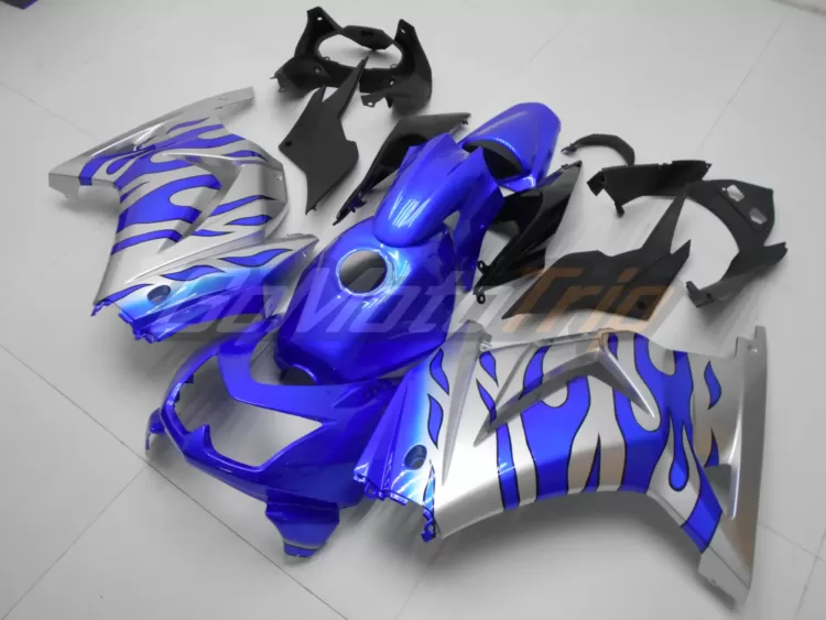 Ninja 250r Blue Flame Fairing 2