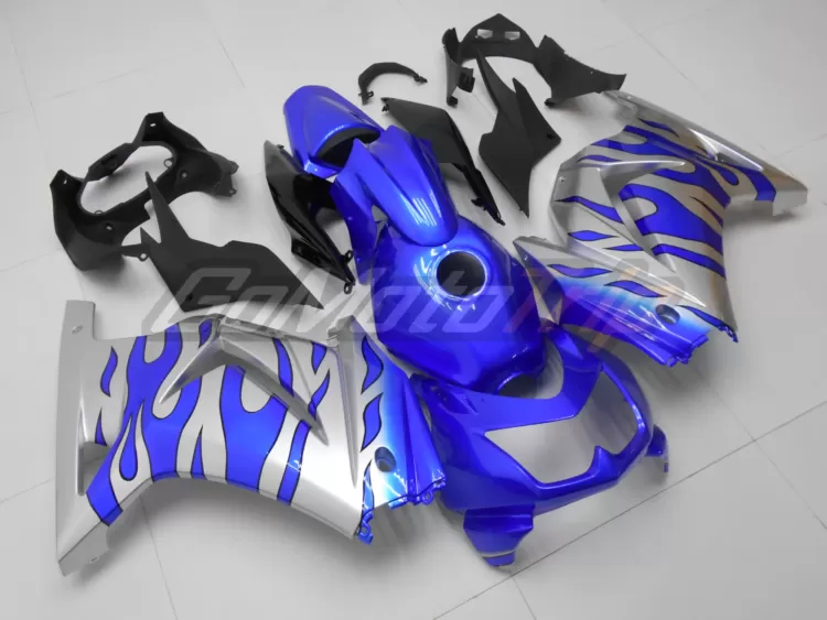 Ninja 250r Blue Flame Fairing 3