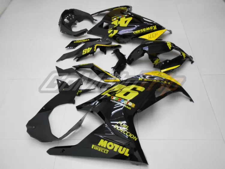 Ninja 300 Rossi Fairing 5