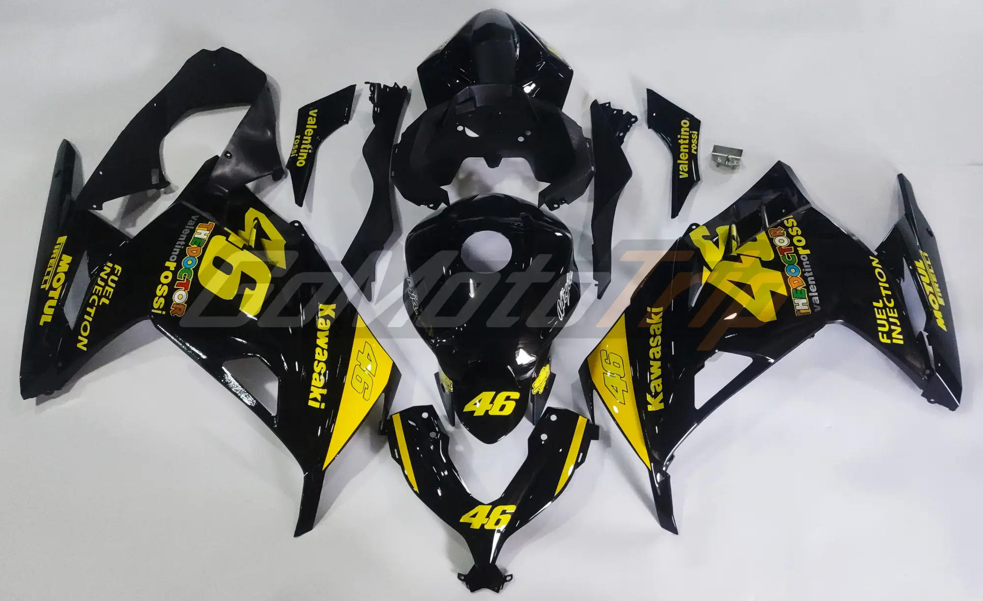 Ninja 300 Rossi Fairing Kit 1