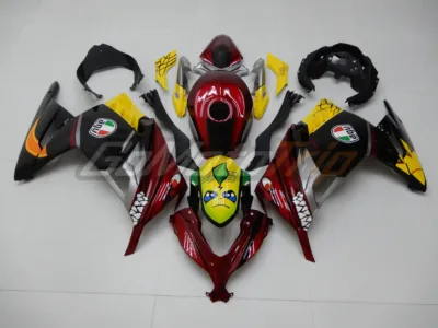 Ninja 300 Rossi Shark Fairing 1