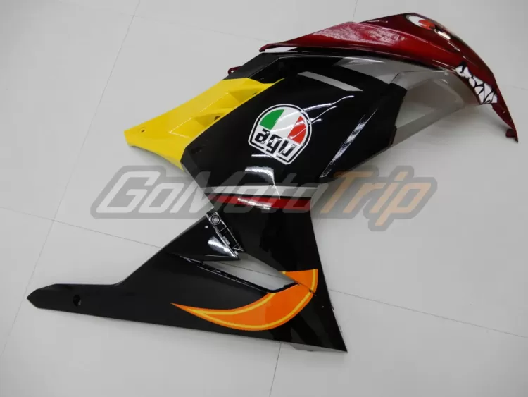 Ninja 300 Rossi Shark Fairing 10