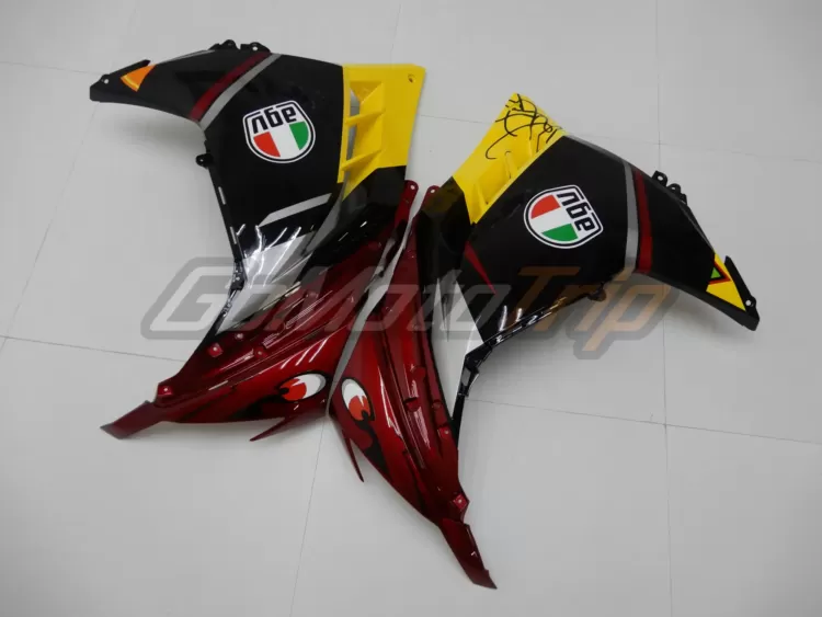 Ninja 300 Rossi Shark Fairing 12