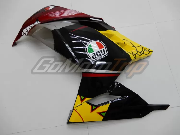 Ninja 300 Rossi Shark Fairing 9