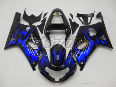 Suzuki K1 K2 Black Blue Fairing 1