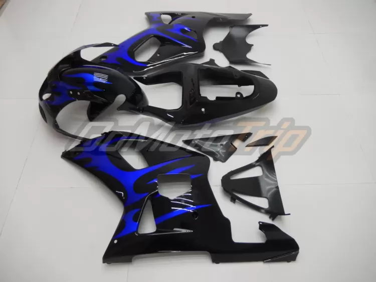 Suzuki K1 K2 Black Blue Fairing 4