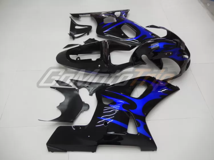 Suzuki K1 K2 Black Blue Fairing 5