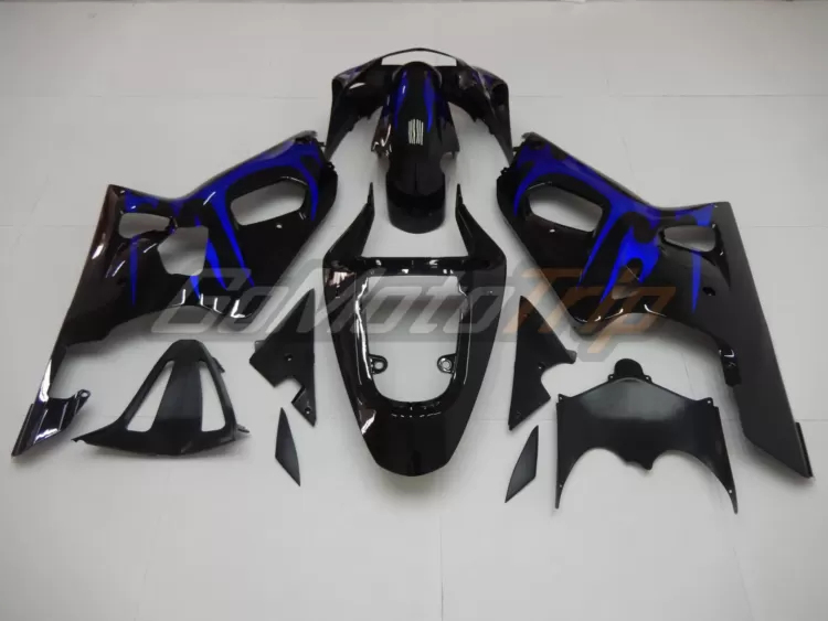 Suzuki K1 K2 Black Blue Fairing 6