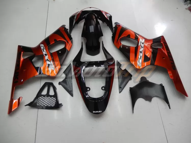 Suzuki K1 K2 Black Orange Fairing 6