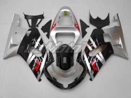 Suzuki K1 K2 Black Silver Fairing 1