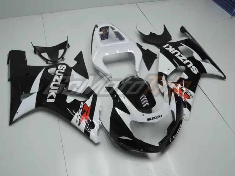 Suzuki K1 K2 Black White Fairing 3