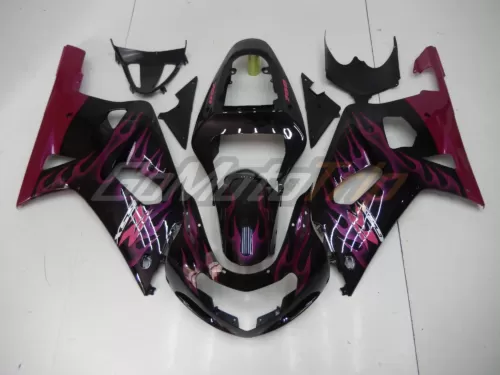 Suzuki K1 K2 Pink Flame Fairing 1